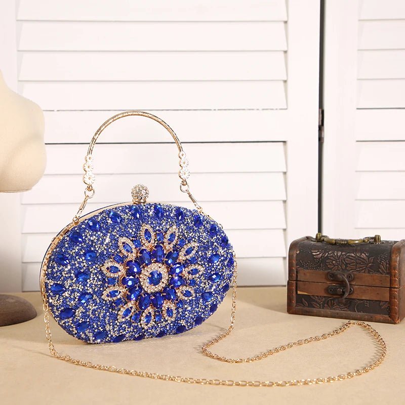 Cross - border explosive sunflower dinner bag Fashion banquet clutch bag - Gems Ensumbles