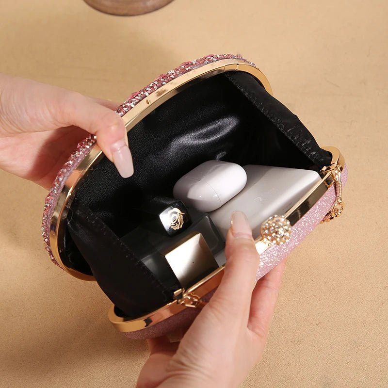 Cross - border explosive sunflower dinner bag Fashion banquet clutch bag - Gems Ensumbles