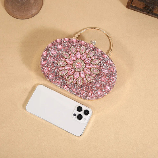 Cross - border explosive sunflower dinner bag Fashion banquet clutch bag - Gems Ensumbles