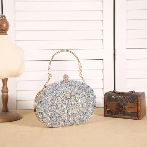 Cross - border explosive sunflower dinner bag Fashion banquet clutch bag - Gems Ensumbles