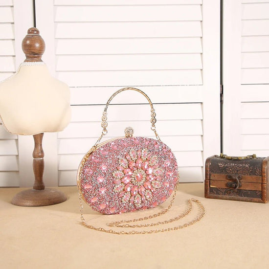 Cross - border explosive sunflower dinner bag Fashion banquet clutch bag - Gems Ensumbles