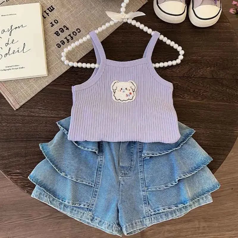 Kids Sleeveless Knitted Tops Vest - Gems Ensumbles