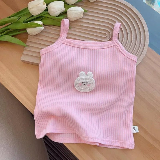 Kids Sleeveless Knitted Tops Vest - Gems Ensumbles
