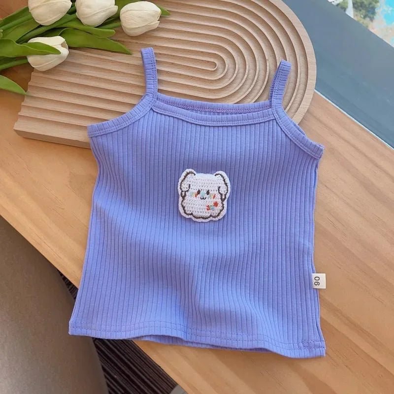 Kids Sleeveless Knitted Tops Vest - Gems Ensumbles