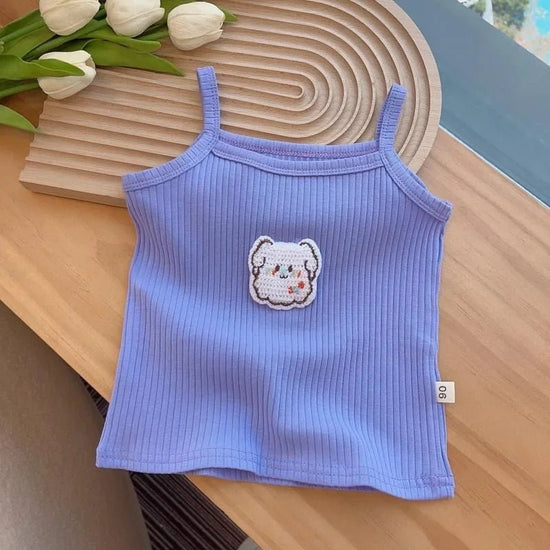 Kids Sleeveless Knitted Tops Vest - Gems Ensumbles
