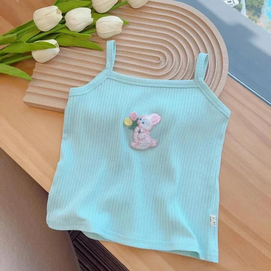 Kids Sleeveless Knitted Tops Vest - Gems Ensumbles