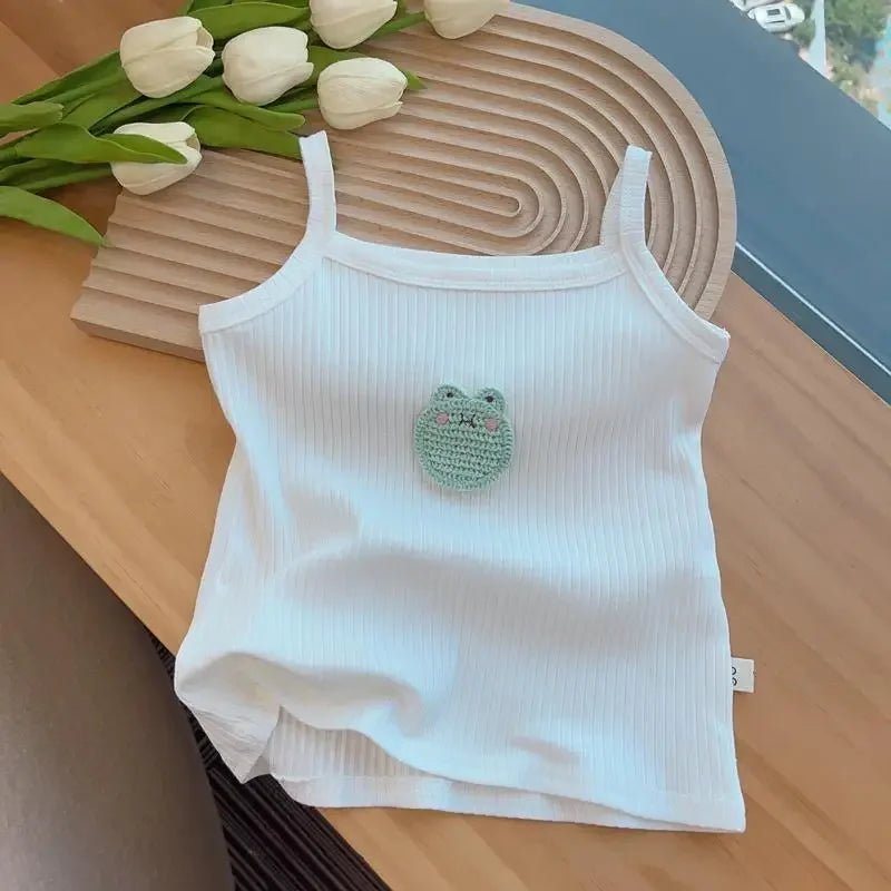 Kids Sleeveless Knitted Tops Vest - Gems Ensumbles