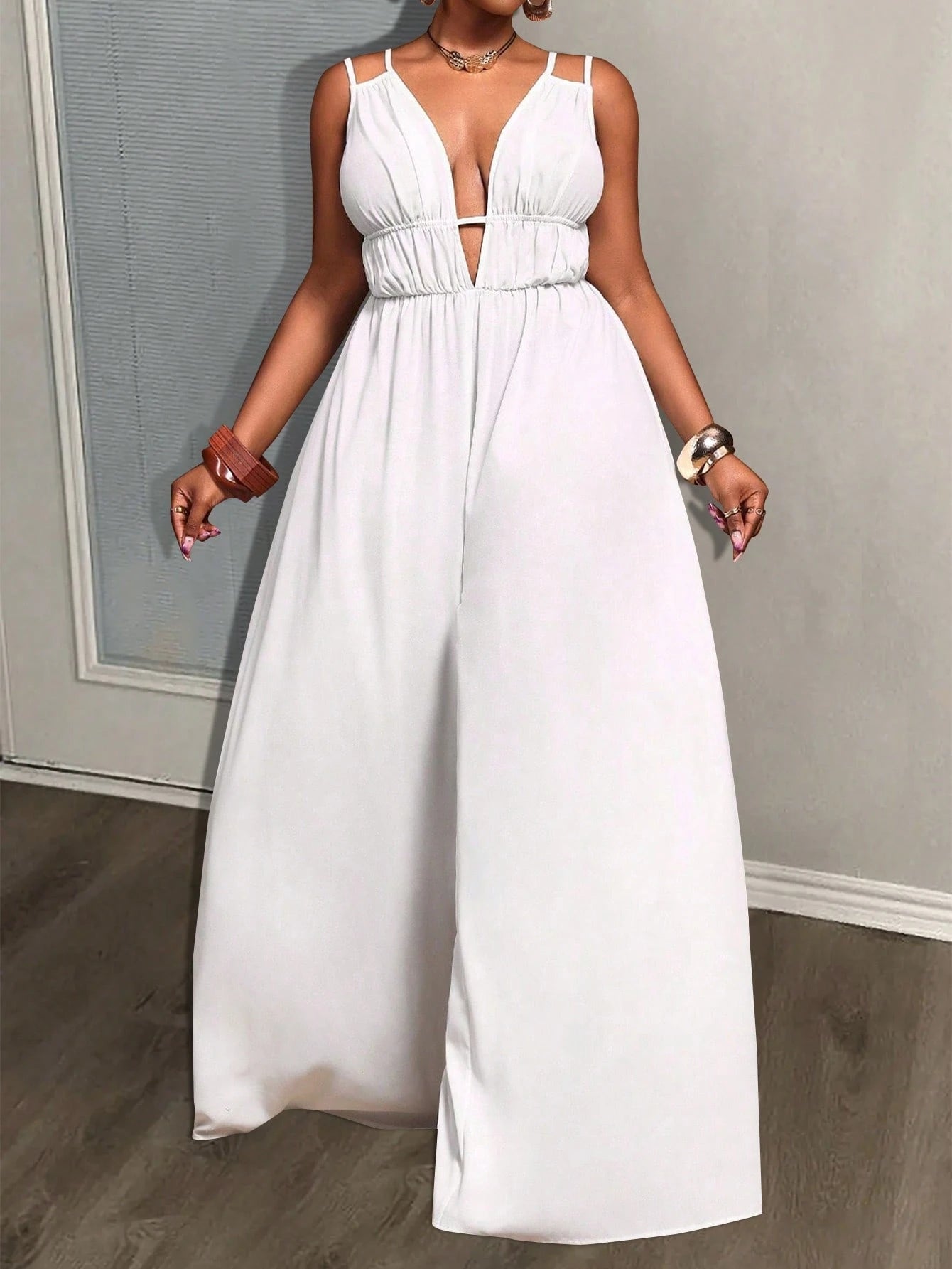 New Women Jumper Wide Leg - Gems Ensumbles