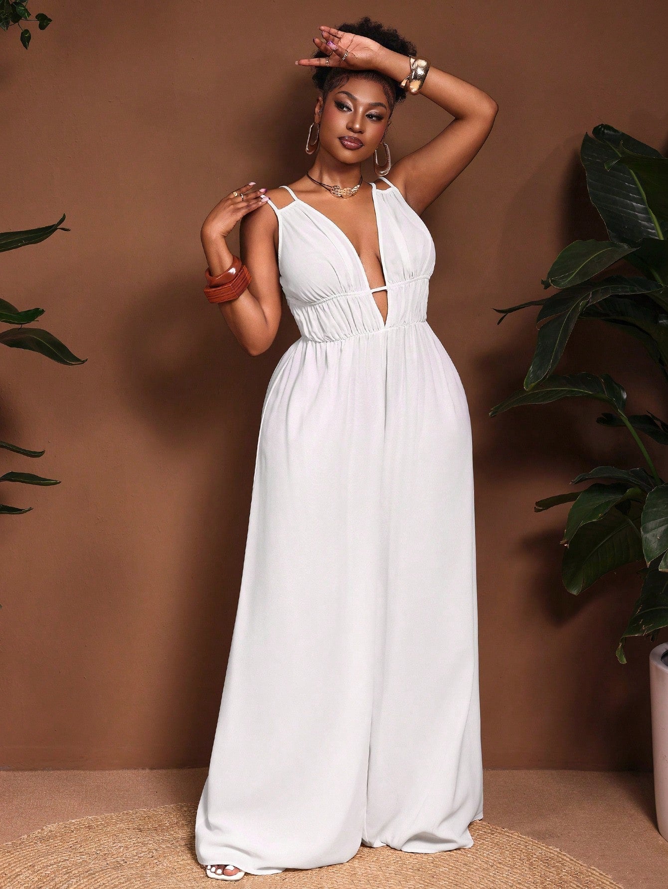 New Women Jumper Wide Leg - Gems Ensumbles