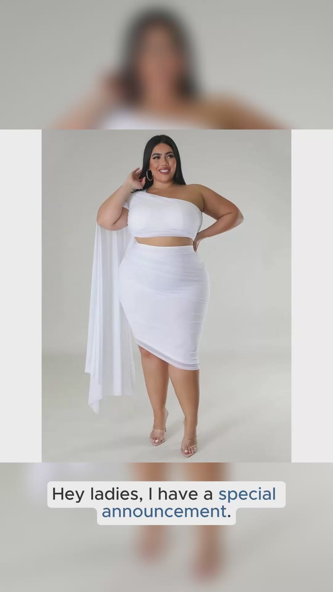 Load and play video in Gallery viewer, Women Plus Size  Matching Sets Two Piece Outfits
