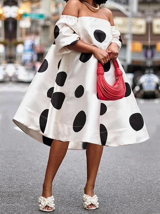 Women Elegant Off Shoulder Mini Dress Sexy Short Sleeve Club Dress Cocktail - Gems Ensumbles